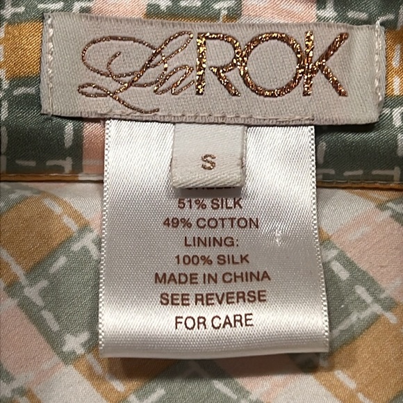 LaROK Western Silk Top - Picture 10 of 12